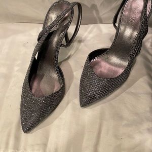 Michael Kors Silver Mesh High Heels